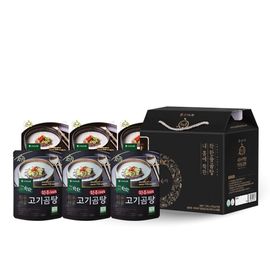 [Gosam Nonghyup] The Good Hanwoo Gom Soup Gift Set No. 6_Hanwoo 100%, Complementary Food, Healthy Han Meal, Hanwoo Bag Pro, Cooking Broth, Today Gom Soup _Made in Korea